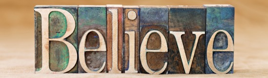 Believe - typeface